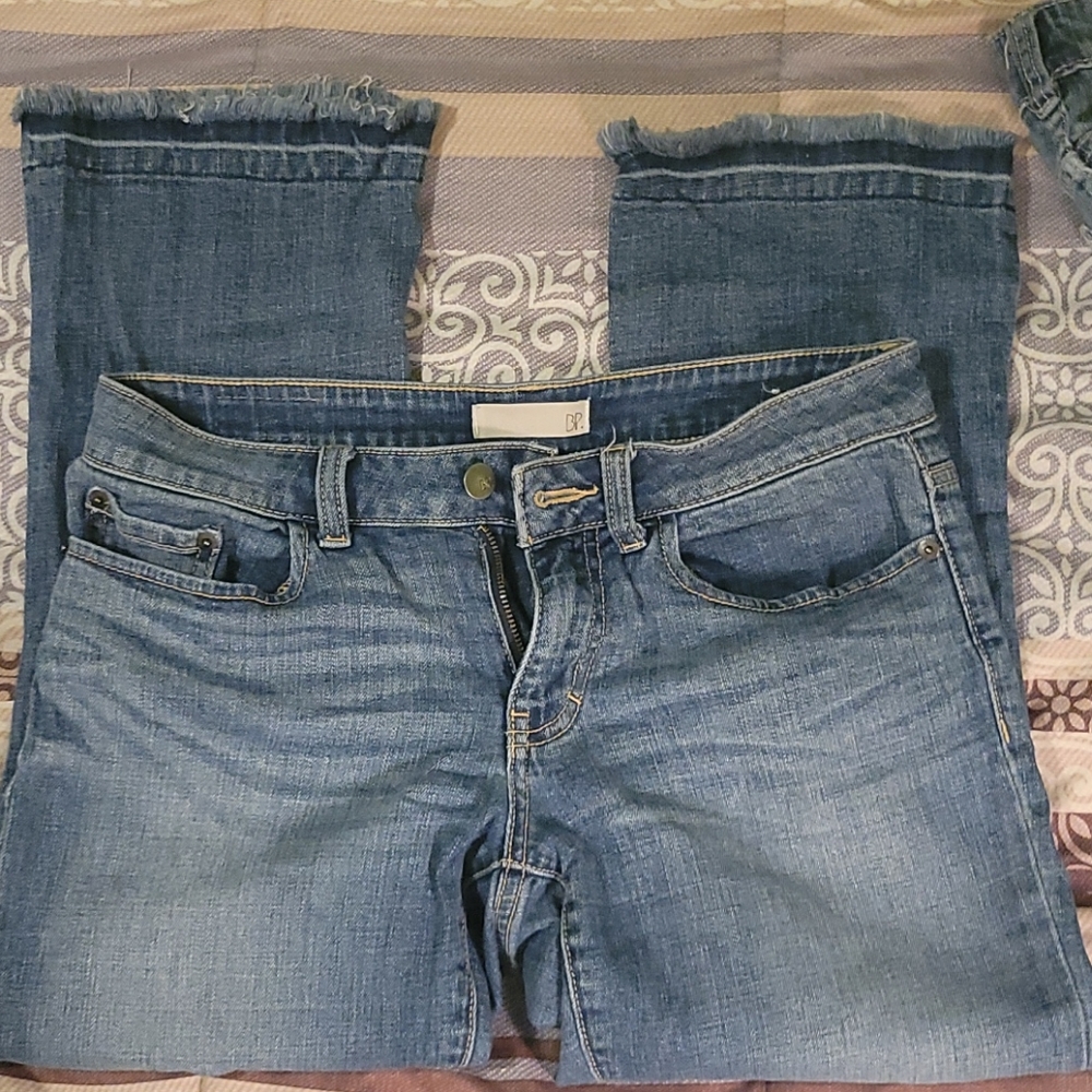 Nordstrom Brass Plum cropped jeans